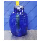 4 Quart Cobalt Blue Jar/Canister 4 Quart Cobalt Blue Jar/Canister