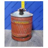 Small Galvanized Gas Can. Small Galvanized Gas Can.