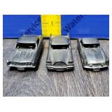 Set of 3 1984 Avon Pewter Cars Set of 3 1984 Avon Pewter Cars
