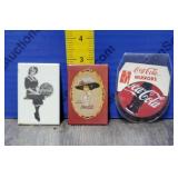 Vintage Small Coca-Cola Mirrors. Vintage Small Coca-Cola Mirrors.
