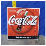 Double Sided Coca-Cola Sign. Double Sided Coca-Cola Sign.