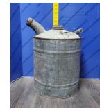 Galvanized 5Gal Fuel Can. Galvanized 5Gal Fuel Can.