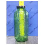 Vintage Green Glass Water/Juice Bottle Vintage Green Glass Water/Juice Bottle