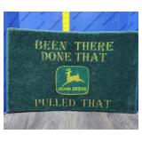 John Deere Door Mat. John Deere Door Mat.