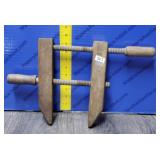 Vintage 10' wooden clamp Vintage 10' wooden clamp