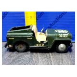 Vintage TN Japan Tin Army Jeep Vintage TN Japan Tin Army Jeep