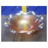 Vintage Carnival Glass Bowl Vintage Carnival Glass Bowl