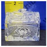 Small Glass Trinket Box