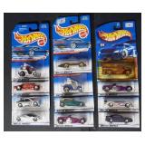 12 Hot Wheels Cars