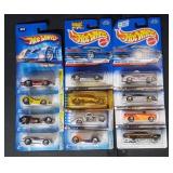 12 Hot Wheels Cars