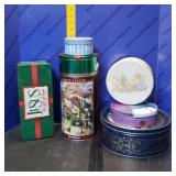 Assorted Christmas Tins