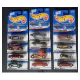 12 Hot Wheels Cars