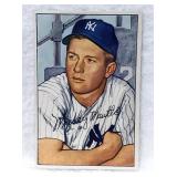 1952 Bowman Baseball Card Mickey Mantle