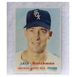 Vintage Topps Jack Harshman Baseball Card