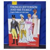 Thomas Jefferson Family Paper Dolls