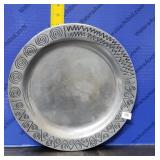Wilton Armetale Large Round Reggae Tray