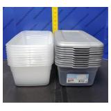 Sterilite 6 Qt Containers / with Lids