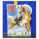 VINTAGE Pony Coloring Book