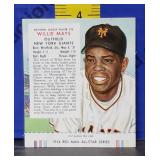 1954 Redman All-Star Series Willie Mays Card
