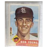 Vintage Topps Bob Young Baseball Card