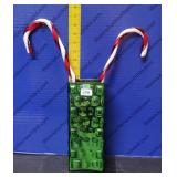 Christmas Vase & Acrylic Candy Canes