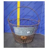 Vintage Egg Basket