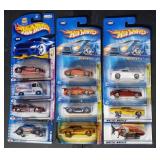 12 Hot Wheels Cars