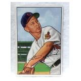 1952 Bowman Baseball Card Steve Gromek