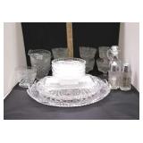 Pressed Glass Serving Dishes