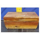 Small Wooden Jewelry Box.