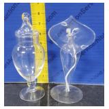 DECORATIVE GLASSWARE.