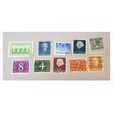 Vintage Postage Stamps Netherlands
