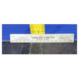 VINTAGE GRAVER TANK & MFG.CORP 6"Ruler