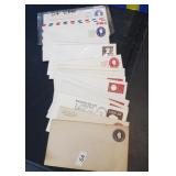Assorted Postage Embossed Envelopes