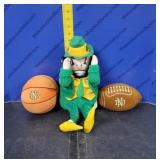 Fight Irish Leprechaun with Football & Basketball