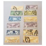 Vintage US Postage stamps