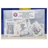 Assorted Mint Polish Stamps