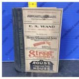 VINTAGE Quincy City Directory