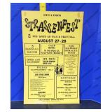 VINTAGE Quincy Strassenfest Advertising