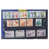 Vintage Postage Stamps Austria