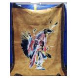 Fleece Native American Fabric Panel