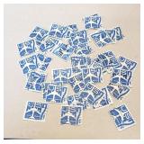 Vintage US Air Mail Stamps Seven Cent