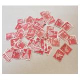 Vintage US Air Mail Stamps Eight Cent
