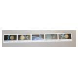 5 US Satellite Stamps