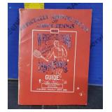 VINTAGE RULES of LAWN TENNIS BOOK