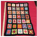 Hand Crocheted Doll Afghan