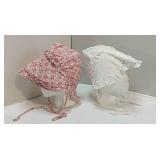 2 Handmade Bonnets