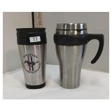 2 Travel Mugs