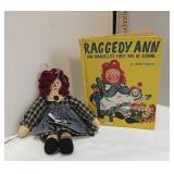 1952 Raggedy Ann Book & Doll