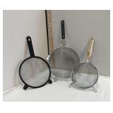 3 Strainers